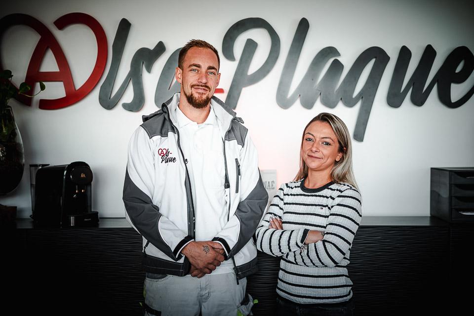 Équipe AlsaPlaque au travail